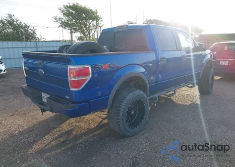 2010 Ford F150 Supercrew из США, поврежденный, VIN 1FTFW1EV3AFA68553